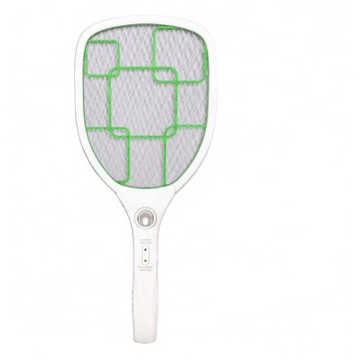 Durable 3 Layers net security 2500V rechargeable battery mosquito killer racket zapper bat with LED light